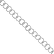 Chaîne maille forçat 4,7 mm argenté x1m
