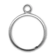 Bague 1 anneau argenté vieilli x1