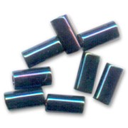 Bugles Miyuki 3 mm BGL1-452 - Dark Blue Iris Metallic x10g