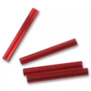 Preciosa Perles rocailles tubes 20 mm Rubis x20g
