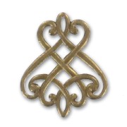 Intercalaires 25x20 mm bronze x2|raw }}