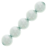Perles rondes nacrées Preciosa - Round Pearl Maxima 10 mm - Light Blue x5|raw }}