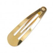 Barrettes à cheveux 48 mm doré x8|raw }}