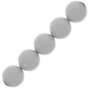 Perles rondes nacrées Preciosa - Round Pearl Maxima 10 mm - Ceramic Grey x5|raw }}
