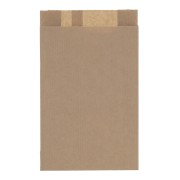 Pochette en papier Kraft 12x4.5x19.5 cm - Marron x1|raw }}
