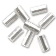 Bugles Miyuki 3 mm BGL1-0001 - Crystal Silver Lined x10g
