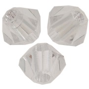 Perles toupies Preciosa - Rondelle Bead 3 mm - Crystal Argent Flare x30|raw }}