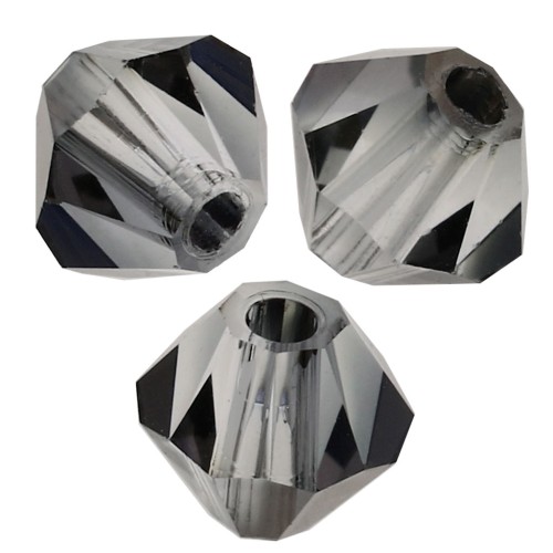 Perles toupies Preciosa - Rondelle Bead 3 mm - Crystal Valentinite x30