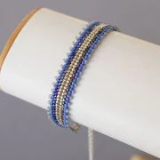 Miyuki Delica 11/0 DB0035 - Galvanized Silver Metallic x8g