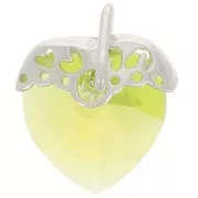 Attache pendentif pour 6228 10,3x10 mm en Argent 925 x1