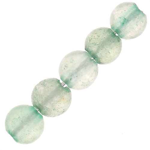 Perles rondes en pierre gemme Aventurine verte 3 mm x25