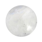 Cabochon rond 8 mm - Pierre de Lune x1