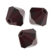Perles toupies Preciosa - Rondelle Bead 5 mm - Garnet x12|raw }}