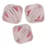 Perles toupies Preciosa - Rondelle Bead 5 mm - Light Rose x12
