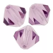 Perles toupies Preciosa - Rondelle Bead 5 mm - Light Amethyst x12