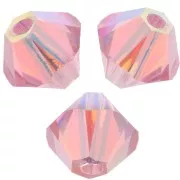 Toupies en cristal PureCrystal 5328 4 mm Light Rose AB2X x50