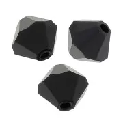 Perles toupies Preciosa - Rondelle Bead 5 mm - Jet x12