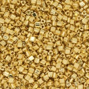 Triangles Toho 11/0 TG712 - 24K Gold Plated x5g