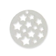 Sequin étoiles 20 mm en Argent 925 x1|raw }}