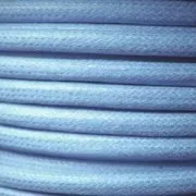 Coton ciré européen 0.7 mm Bleu  x 3 m