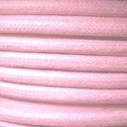 Coton ciré européen 0.7 mm Rose Clair x 3 m
