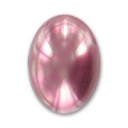 Cabochon en résine nacré 18x13 mm Light Fuchsia x1