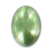 Cabochon en résine nacré 18x13 mm Green x1