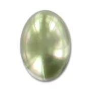 Cabochon en résine nacré 18x13 mm Olive x1