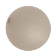 Perles rondes Polaris Dépolies 4 mm Black Diamond x20