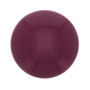 Cabochon rond en résine opaque 12 mm - Aubergine x1|raw }}