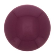 Cabochon rond en résine opaque 14 mm - Aubergine x1|raw }}