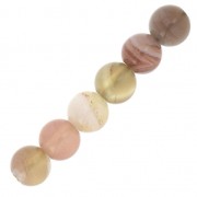 Perles rondes 4 mm pierre gemme Agate du Botswana x20|raw }}
