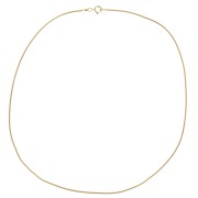 Tour de cou maille serpentine 1,1 mm en  Gold filled (or laminé)   x 45cm