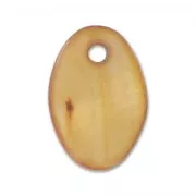 Ovales en Nacre 15x10 mm Bronze x10