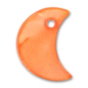 Demi-lune Nacre 13 mm Orange x10|raw }}