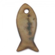 Poissons Nacre 23 mm Bronze x10|raw }}