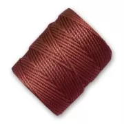 Fil C-LON Tex 400 Bead Cord 0,90 mm Mahogany x 35 m