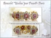 Arcos® par Puca® 5x10 mm - Opaque Rose x10g