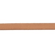 Lacet cuir 5x2 mm - Naturel x30cm|raw }}