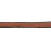 Lacet cuir 5x2 mm Cognac x30cm