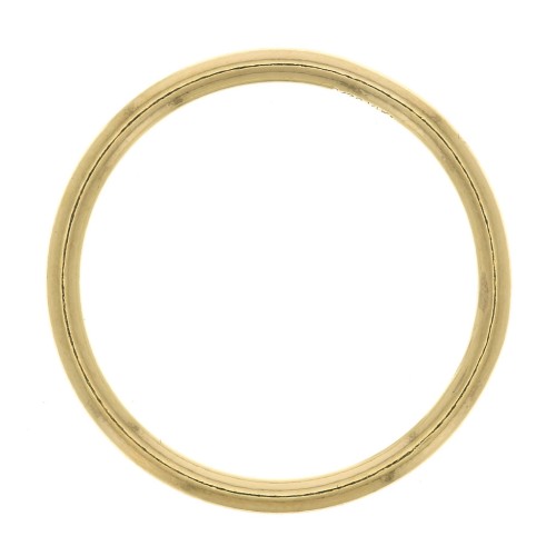 Bague fine anneau lisse - Taille 54 - Gold filled (or laminé)   x1