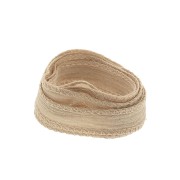Ruban de soie 10 mm - Nude x85cm|raw }}