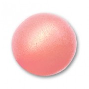 Perle ronde Polaris Dépolie 10 mm Light Peach x1