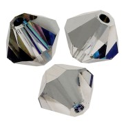 Perles toupies Preciosa - Rondelle Bead 6 mm - Crystal Bermuda Blue x12|raw }}