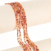 Perles rondes 2.5 mm pierre gemme - Cornaline x39cm