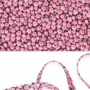 Biais en tissu Liberty - Penny - Rose x1m|raw }}