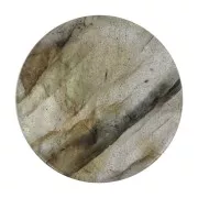 Cabochon rond plat 20 mm - Labradorite x1