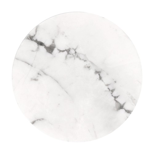 Cabochon rond plat 20 mm - Howlite x1