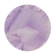Cabochon rond plat 20 mm - Amethyste x1