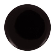 Cabochon rond plat 20 mm - Onyx noir x1|raw }}